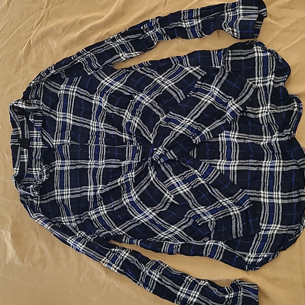 Plaid Womens Long Sleeve